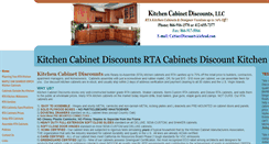 Desktop Screenshot of kitchencabinetdiscounts.com
